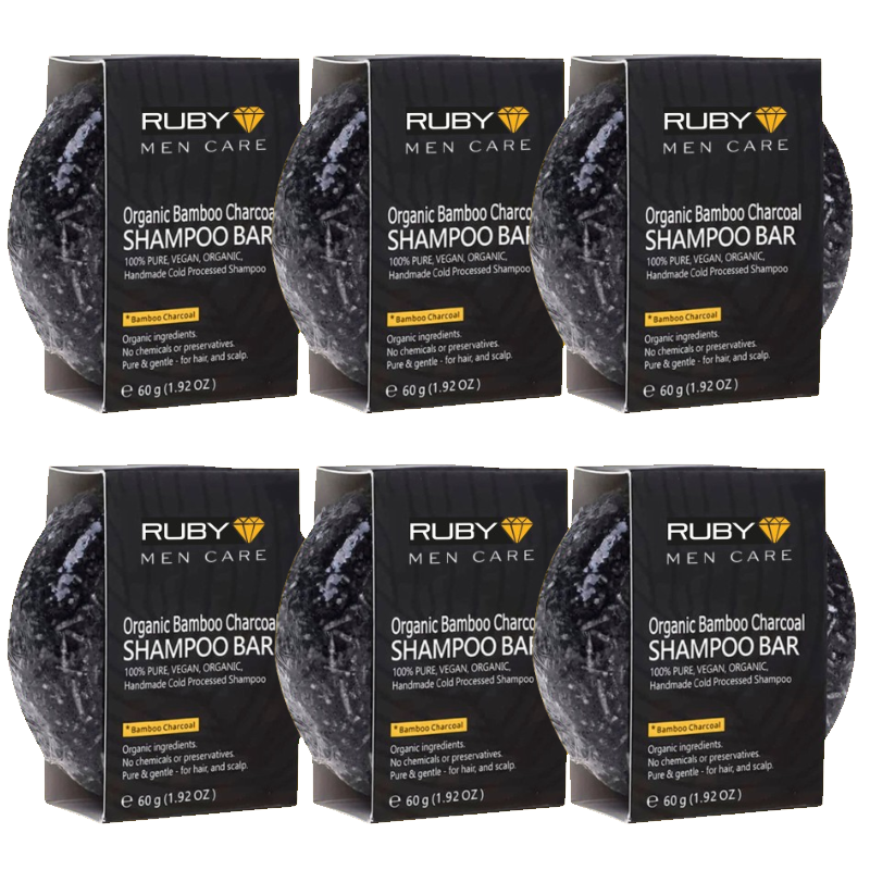 Shampooing solide naturel charbon de bambou sans sulfates