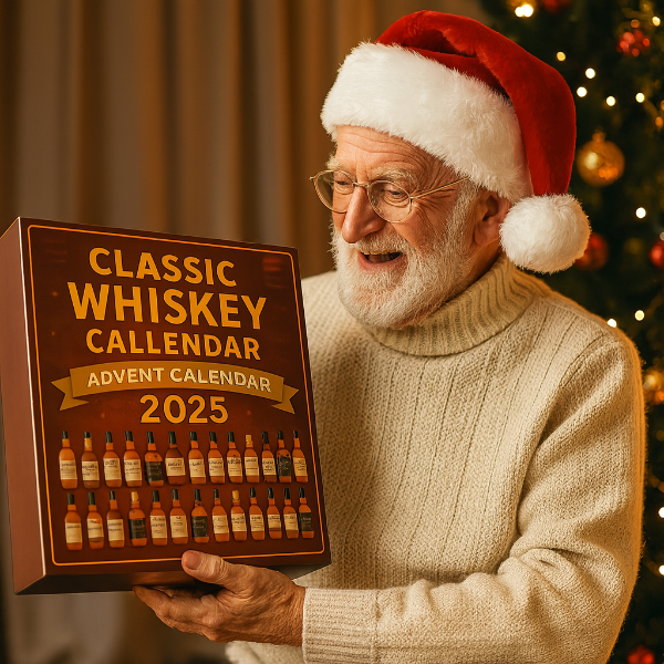 Calendrier de l'Avent 24 mini bouteilles décoratives whisky bière boissons collection Noël