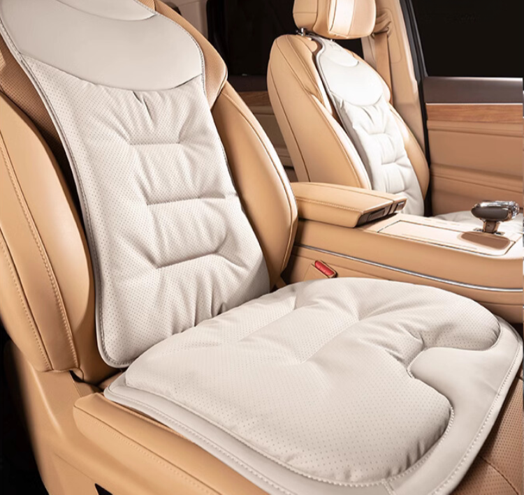 Coussin ergonomique lombaire siège voiture tissu respirant housse lavable personnalisable