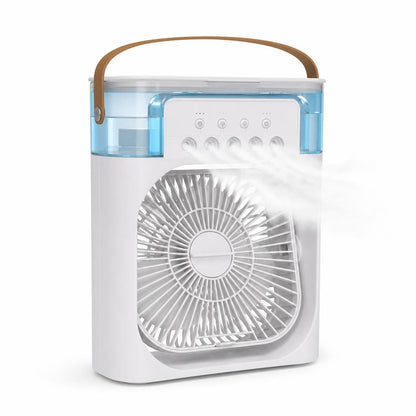 Ventilateur refroidisseur d'air 3 en 1 blanc - vue principale