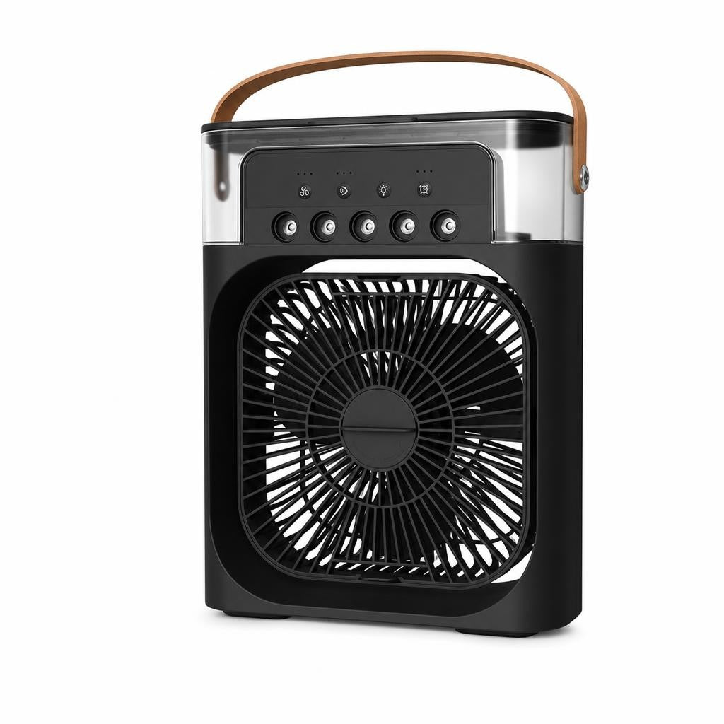 Ventilateur refroidisseur d'air 3 en 1 noir - vue principale