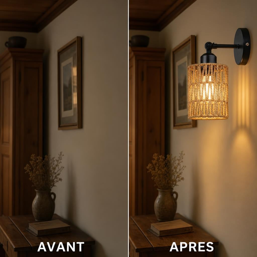 Comparaison avant / après installation