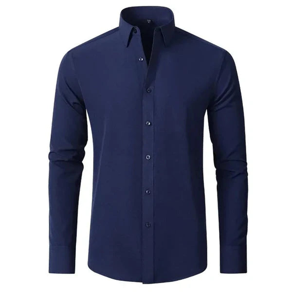 Chemise homme infroissable élastique coupe moderne