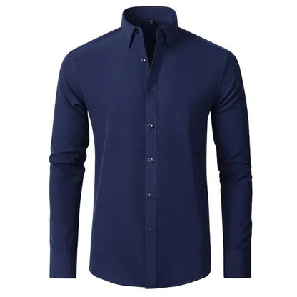 Chemise homme infroissable élastique coupe moderne