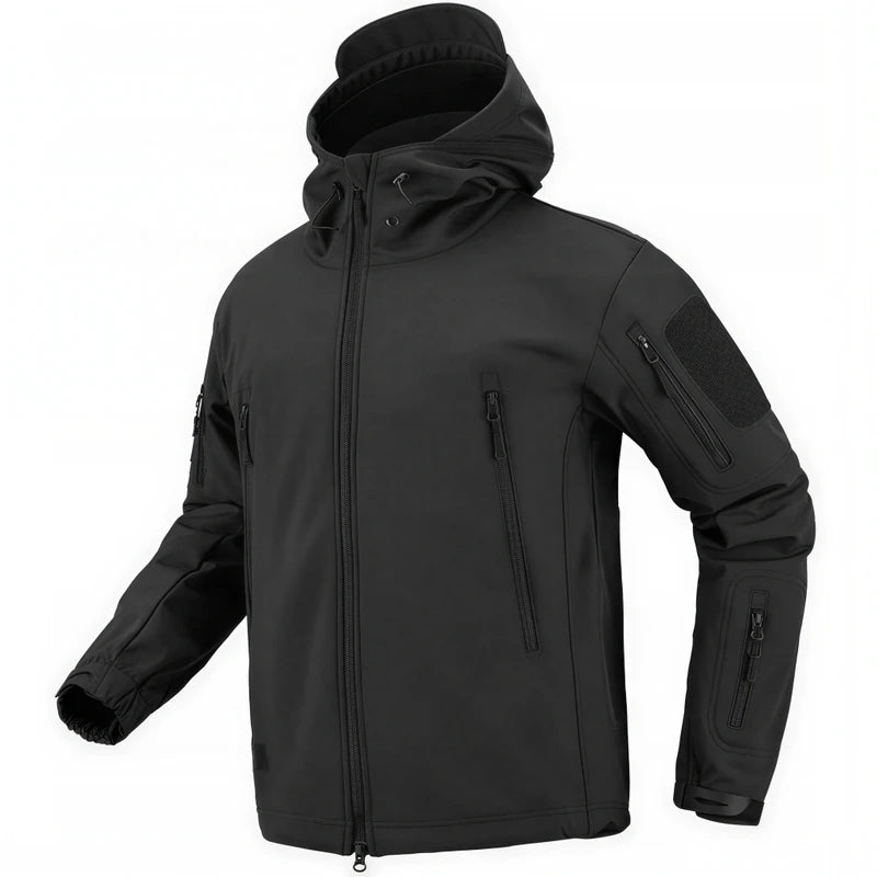 Alfie – Veste Militaire Imperméable à Capuche