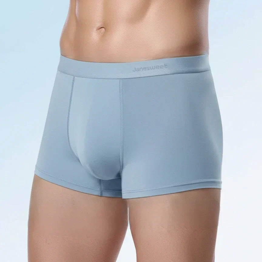 Boxershorts homme microfibre ice-silk coupe ajustée respirant