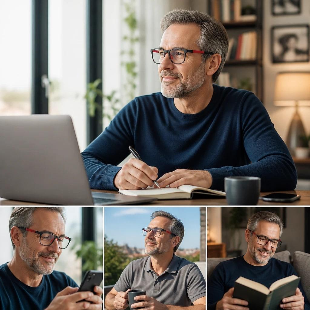Clarvix – Lunettes Multifocales Ultra-Légères