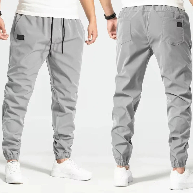 Pantalon cargo homme résistant multi-poches coupe ample
