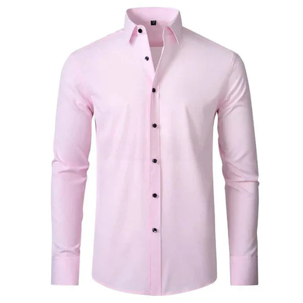 Chemise homme infroissable élastique coupe moderne