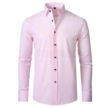 Chemise homme infroissable élastique coupe moderne