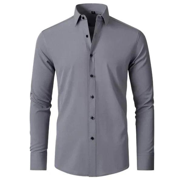 Chemise homme infroissable élastique coupe moderne