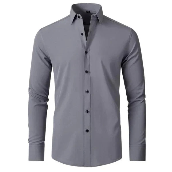 Chemise homme infroissable élastique coupe moderne