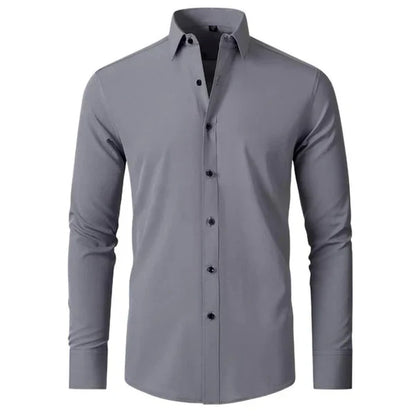Chemise homme infroissable élastique coupe moderne