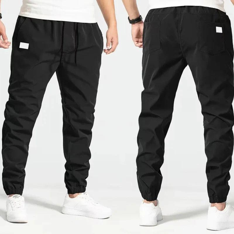 Pantalon cargo homme résistant multi-poches coupe ample