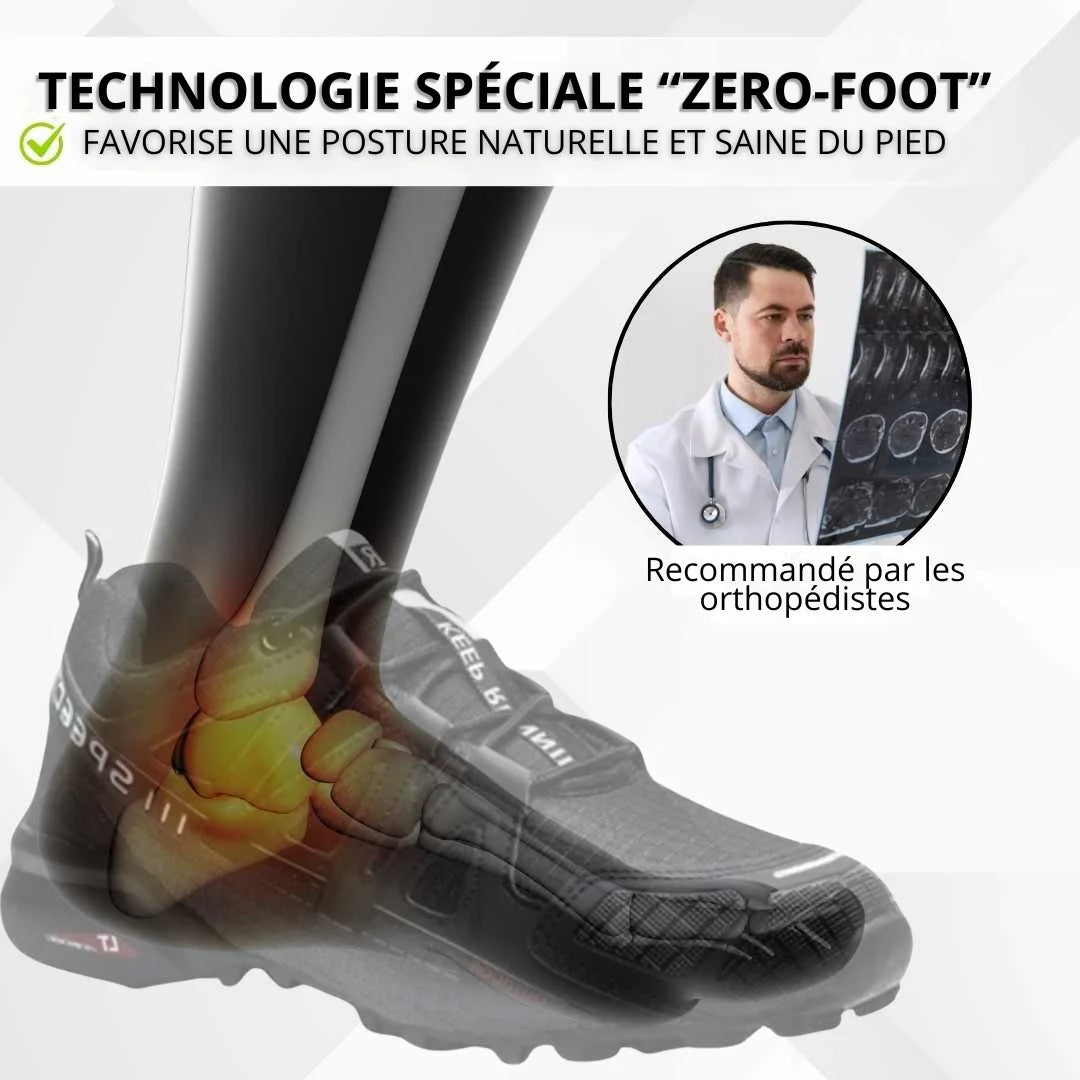 Chaussures de trekking ergonomiques imperméables semelle antidérapante