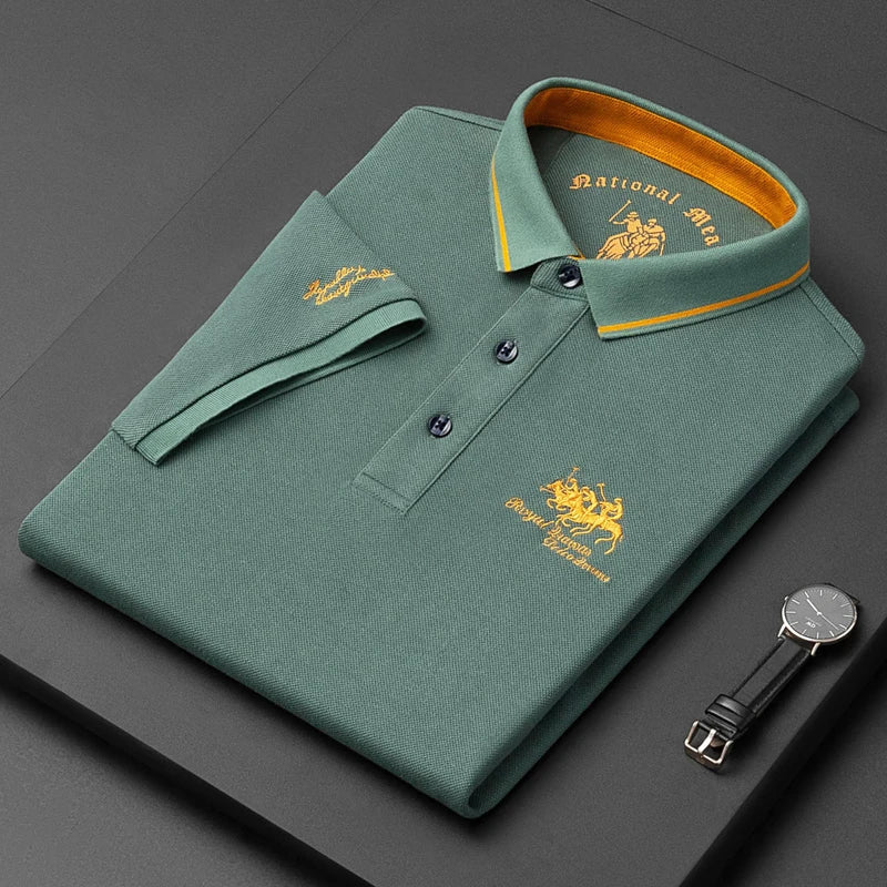 Theo – Polo Coton Col Bicolore