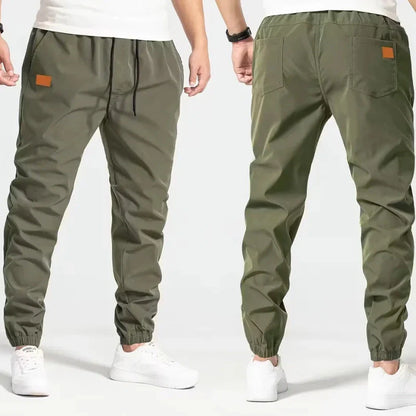 Pantalon cargo homme résistant multi-poches coupe ample