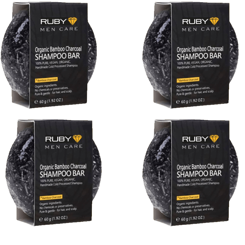 Shampooing solide naturel charbon de bambou sans sulfates