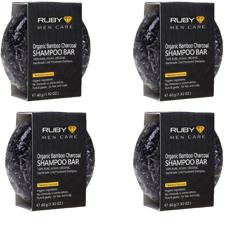 Shampooing solide naturel charbon de bambou sans sulfates