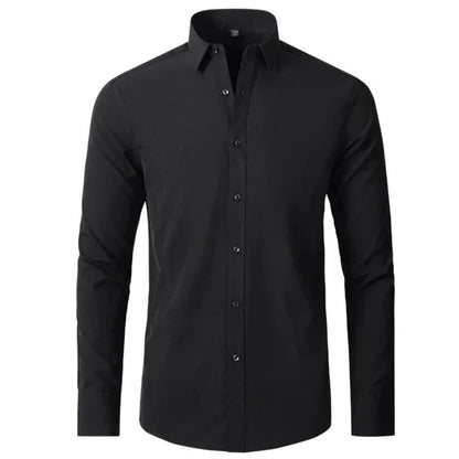 Chemise homme infroissable élastique coupe moderne