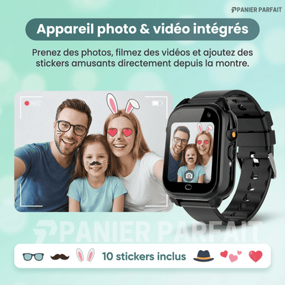 Montre intelligente enfant écran tactile 1,44 po appareil photo jeux MP3
