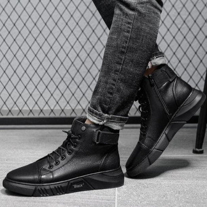Chaussures homme cuir synthétique moderne semelle EVA caoutchouc