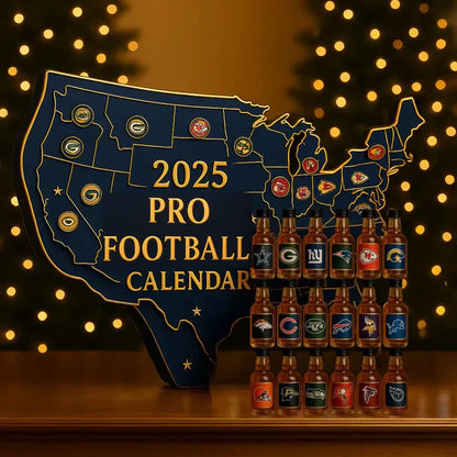 Calendrier de l'Avent 24 mini bouteilles décoratives whisky bière boissons collection Noël