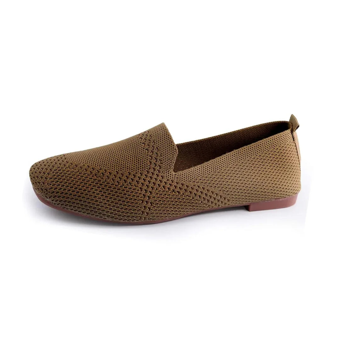 Mocassins légers femme en maille respirante, semelle souple antidérapante - Parisola