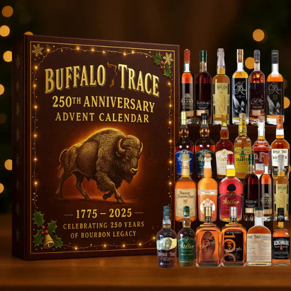 Calendrier de l'Avent 24 mini bouteilles décoratives whisky bière boissons collection Noël