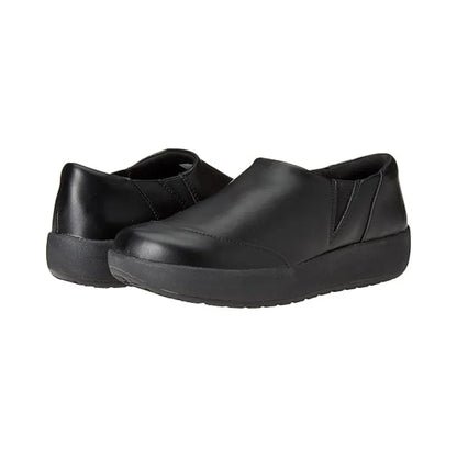Chaussures de service femme en cuir, confort et semelle antidérapante - Parisola