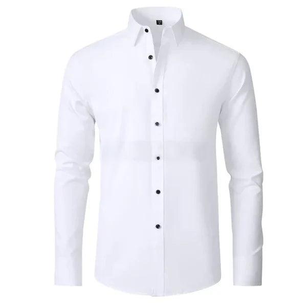 Chemise homme infroissable élastique coupe moderne
