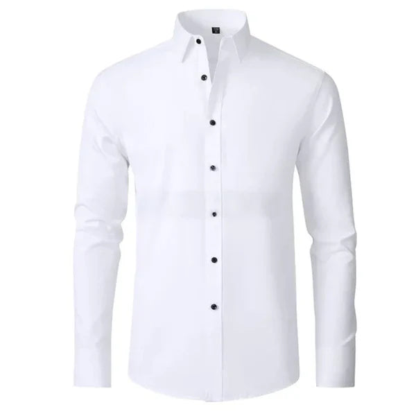 Chemise homme infroissable élastique coupe moderne