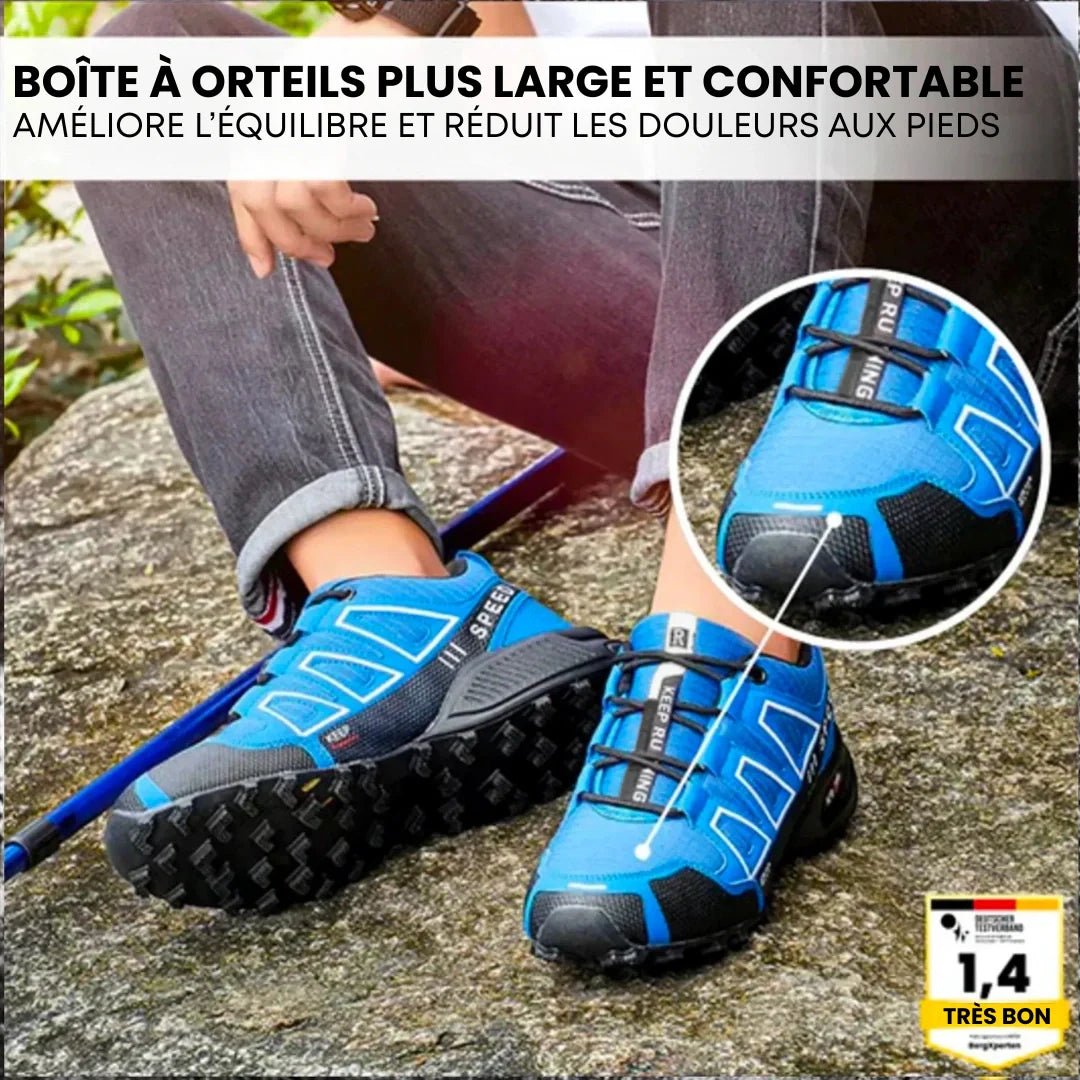 Chaussures de trekking ergonomiques imperméables semelle antidérapante