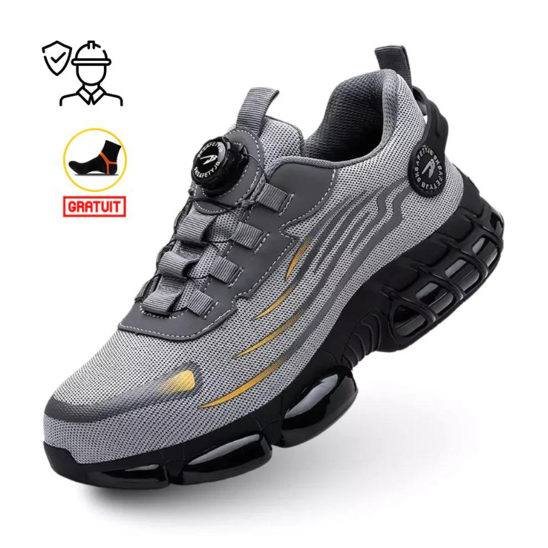 Chaussures de sécurité ultralégères maille semelle EVA caoutchouc