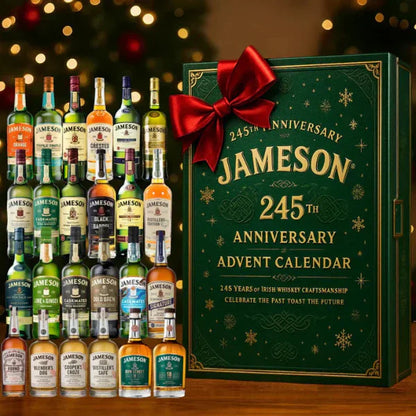 Calendrier de l'Avent 24 mini bouteilles décoratives whisky bière boissons collection Noël