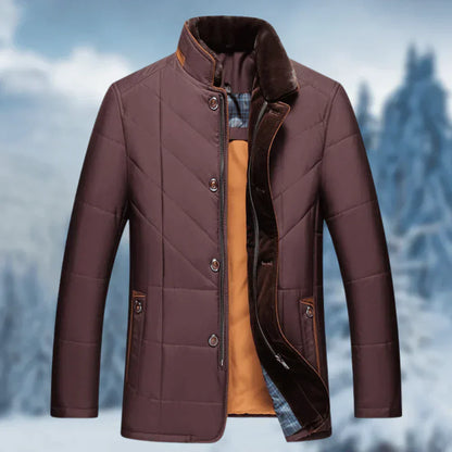 Veste homme suède douce froide coupe classique