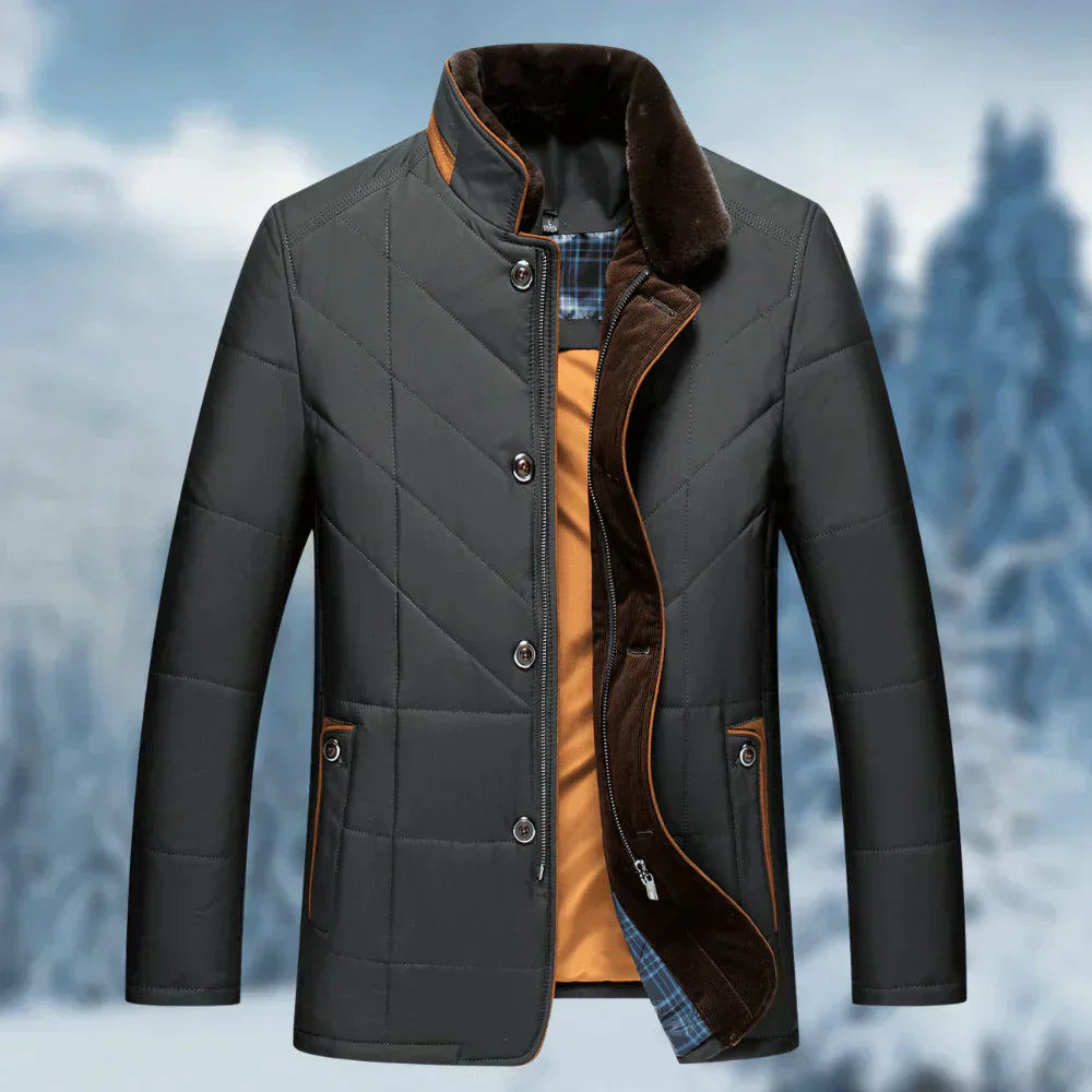 Veste homme suède douce froide coupe classique