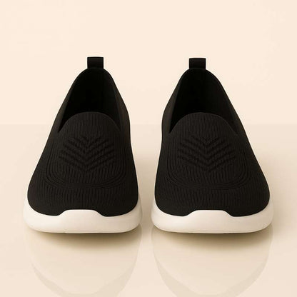 Chaussures orthopédiques femme tricot respirant semelle ergonomique