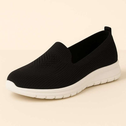 Chaussures orthopédiques femme tricot respirant semelle ergonomique