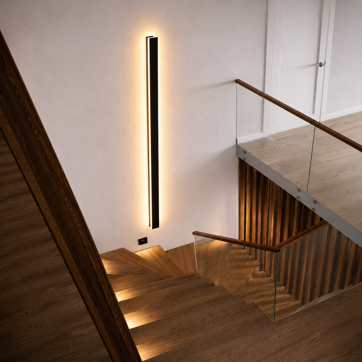 Applique murale extérieure LED IP65 métal acrylique dimmable