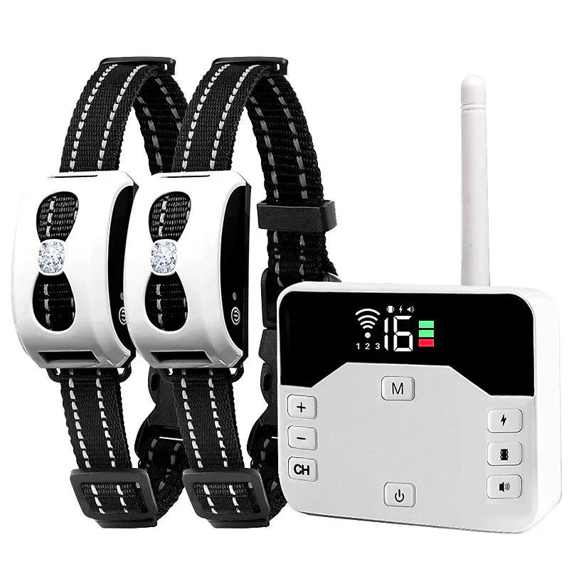 Clôture sans fil chien collier récepteur IP65 USB portée 300 m