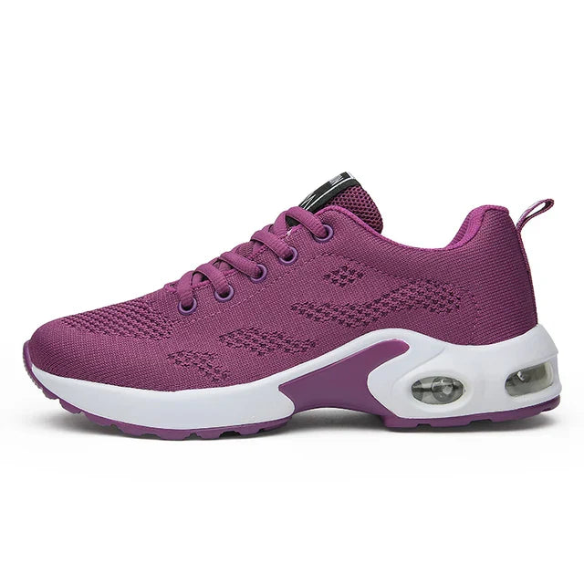 Baskets femme maille respirante semelle EVA légères confortables
