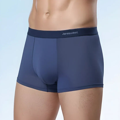 Boxershorts homme microfibre ice-silk coupe ajustée respirant