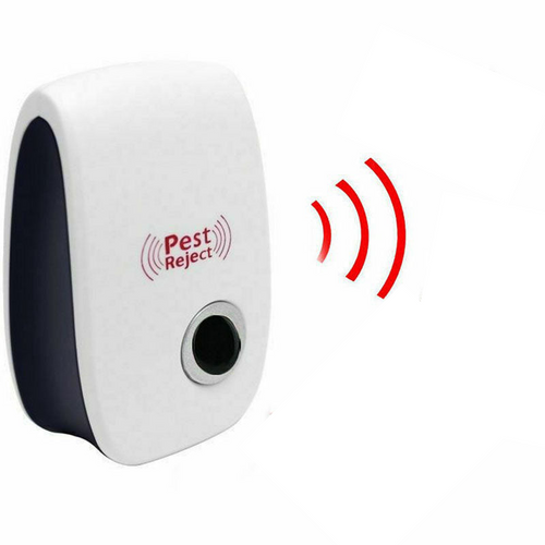 Répulsif ultrasonique intérieur 20-65 kHz sans produit chimique 75 m² rongeurs insectes