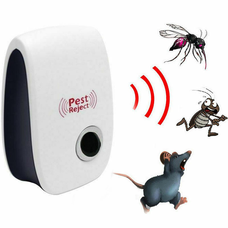 Répulsif ultrasonique intérieur 20-65 kHz sans produit chimique 75 m² rongeurs insectes