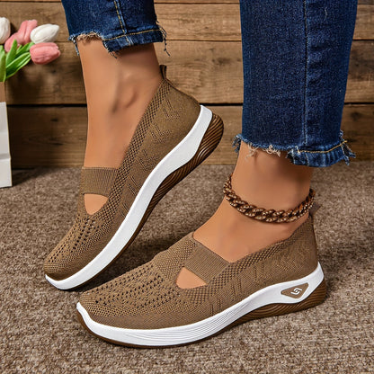 Baskets orthopédiques femme tissu respirant semelle caoutchouc
