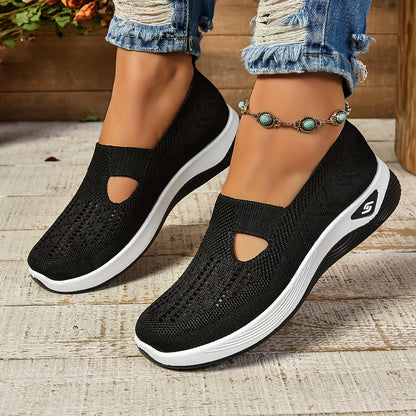 Baskets orthopédiques femme tissu respirant semelle caoutchouc