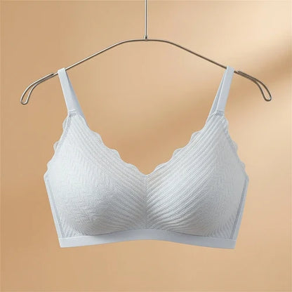 Soutien-gorge femme sans armatures tissu respirant confortable