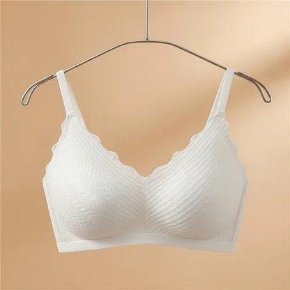 Soutien-gorge femme sans armatures tissu respirant confortable