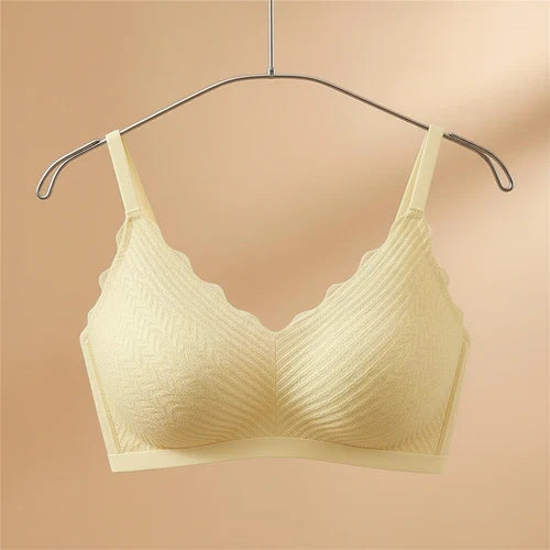 Soutien-gorge femme sans armatures tissu respirant confortable